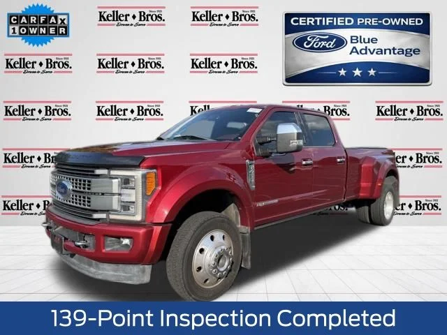 Certified Used 2019 Red Ford Platinum image 3