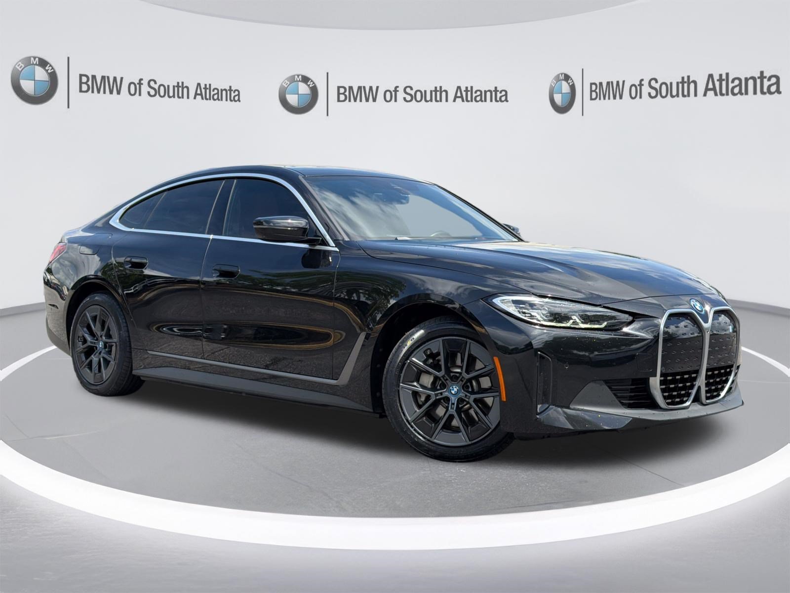 Certified Used 2024 Black Sapphire Metallic BMW eDrive40 image 2