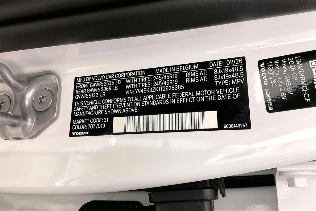 New 2026 White Volvo Twin Motor Performance Plus image 10