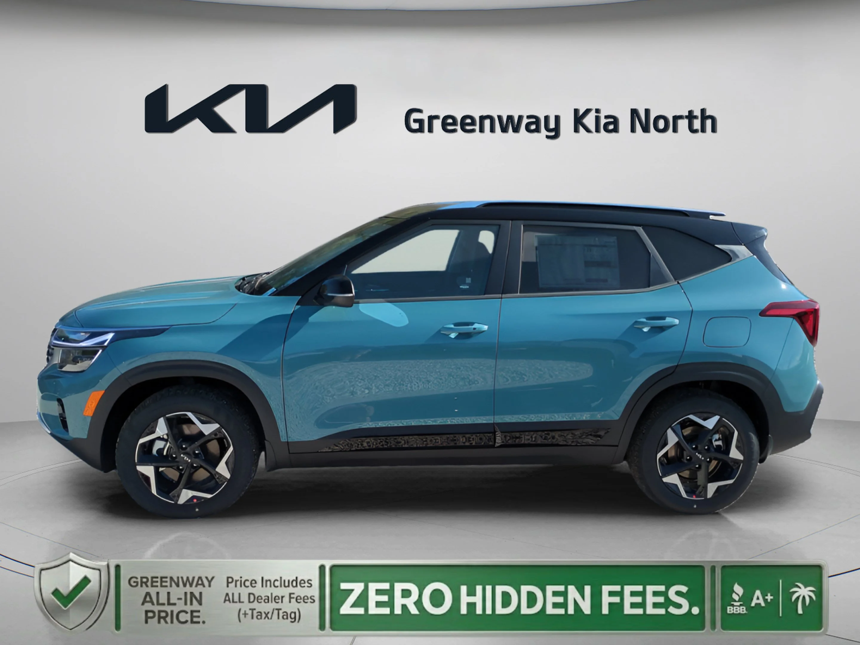 New 2026 Pluton Blue/Black Roof Kia S image 5