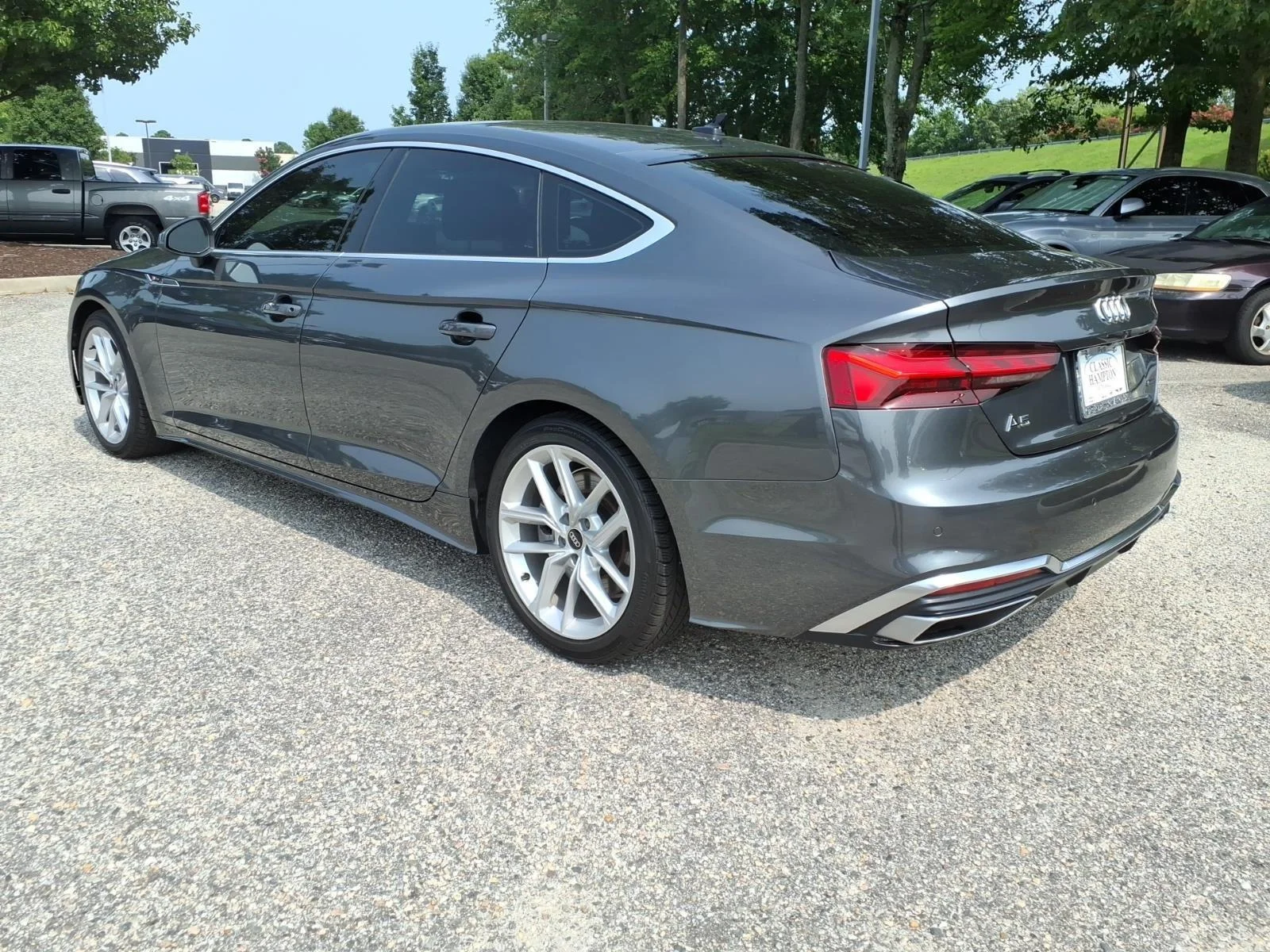 Certified Used 2023 Daytona Gray Pearl Effect Audi S line Premium image 8