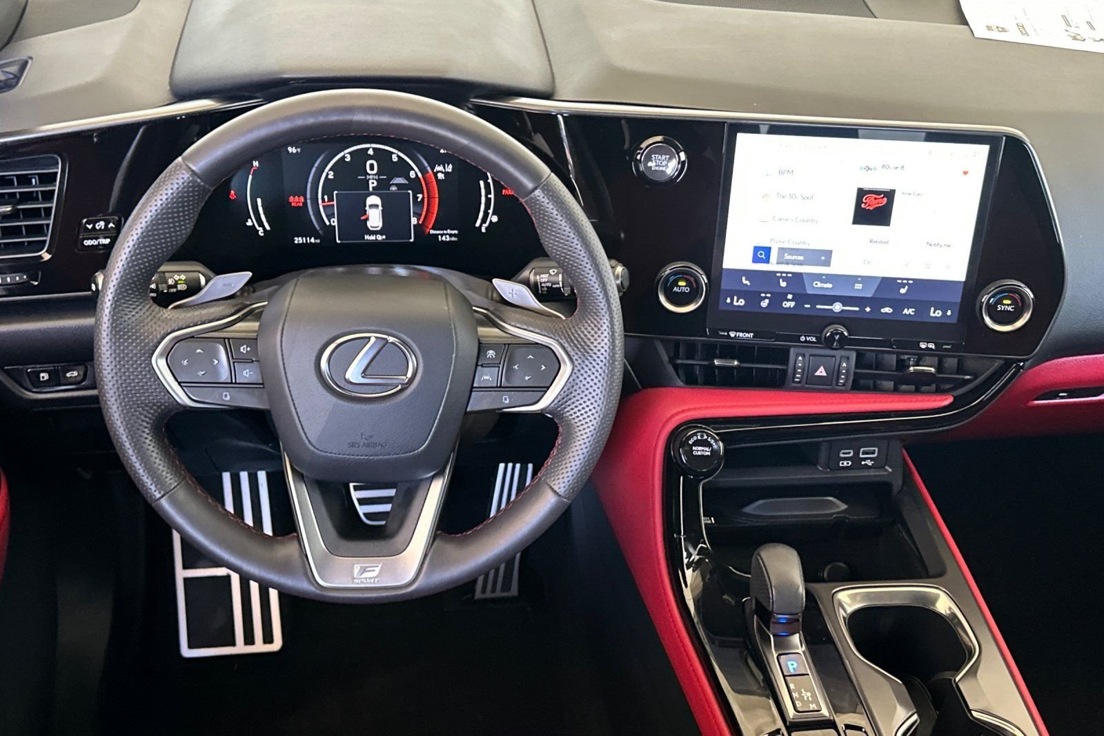 Used 2024 White Lexus 350 F SPORT Handling image 15