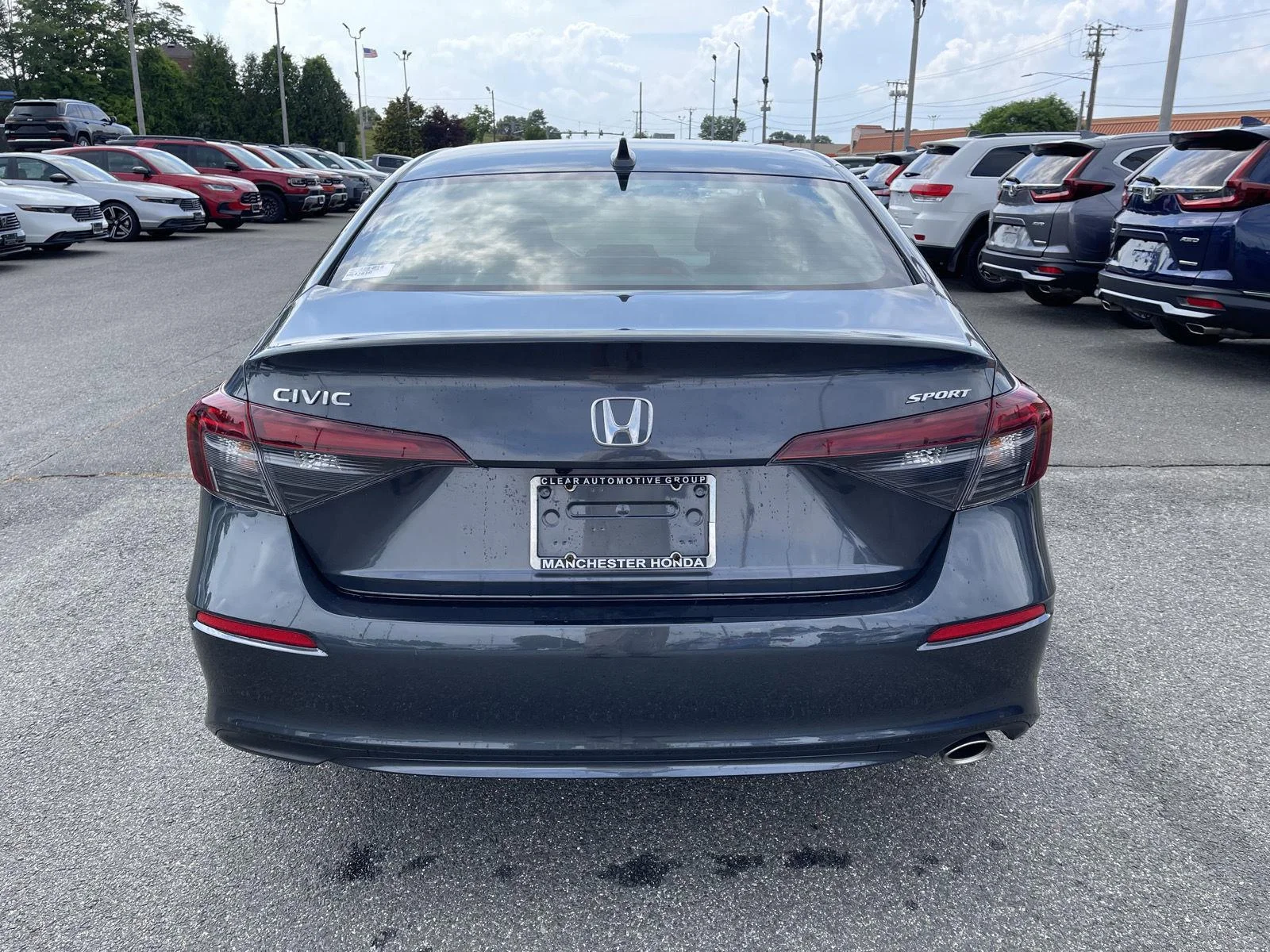 Used 2025 Meteorite Gray Metallic Honda Sport image 17