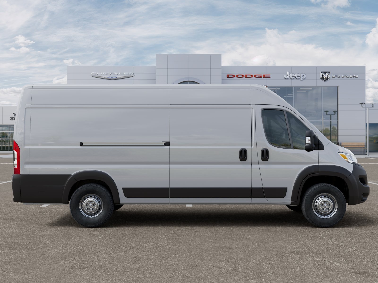 New 2026 Bright White Clearcoat RAM High Roof image 21