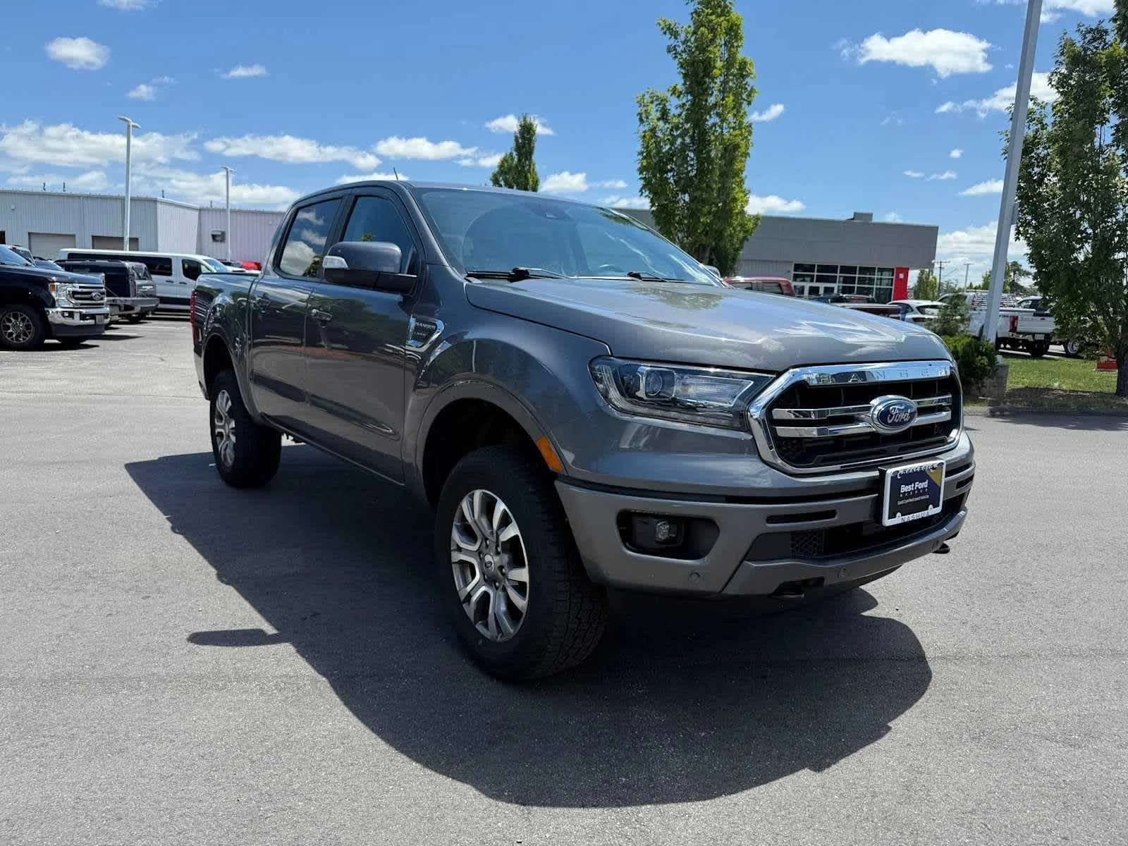 Used 2023 Carbonized Gray Ford LARIAT image 4
