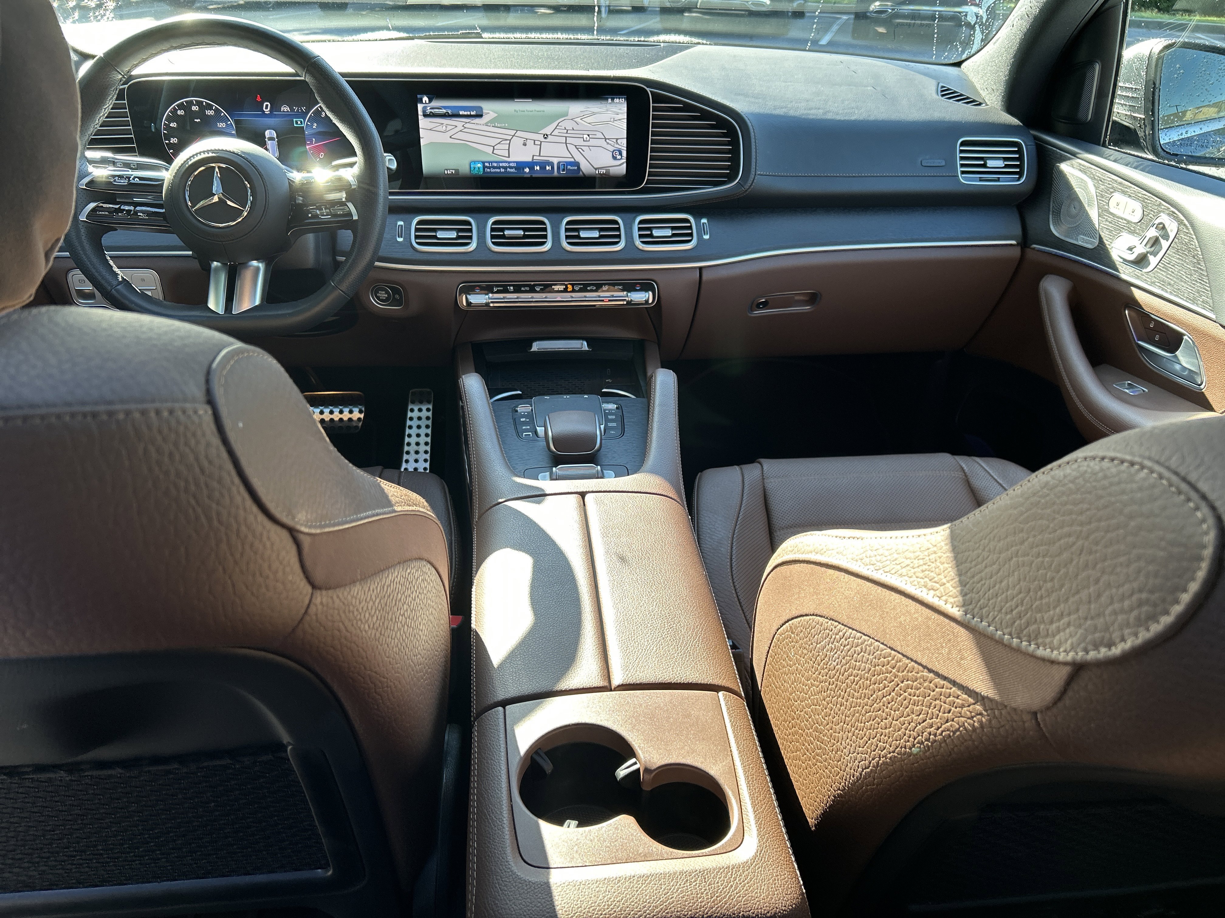 Certified Used 2025 Selenite Grey Metallic Mercedes-Benz GLS 450 4MATIC® SUV image 27