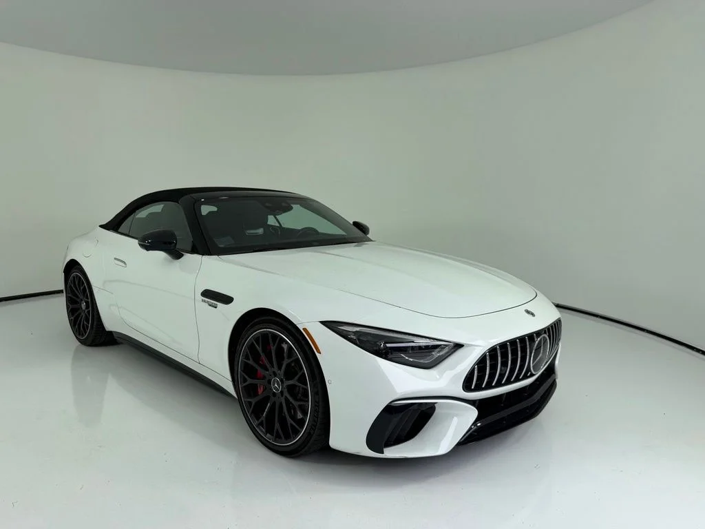Used 2022 White Mercedes-Benz SL 55 AMG® image 9