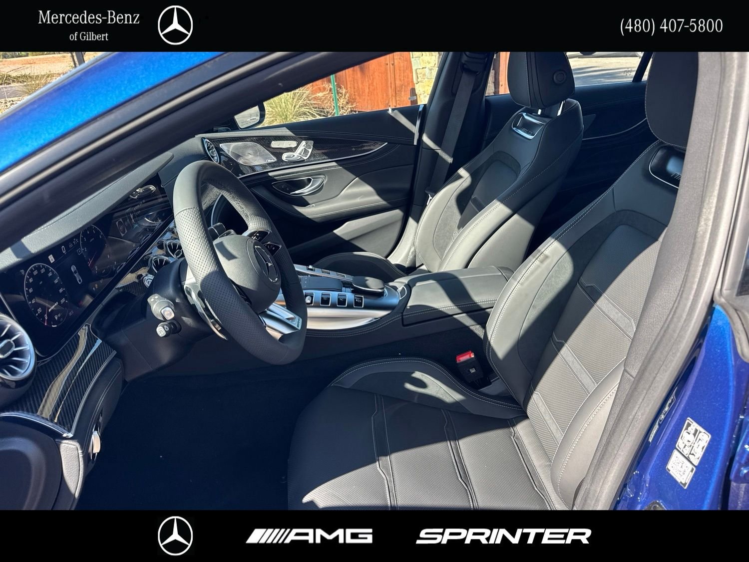 New 2026 Starling Blue Metallic Mercedes-Benz Base image 9