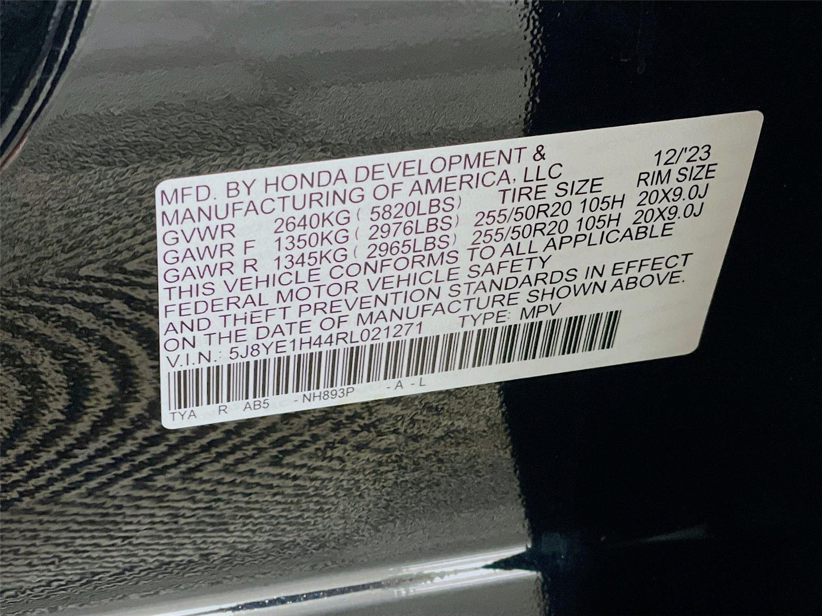 Used 2024 Majestic Black Pearl Acura SH-AWD w/Tech image 36