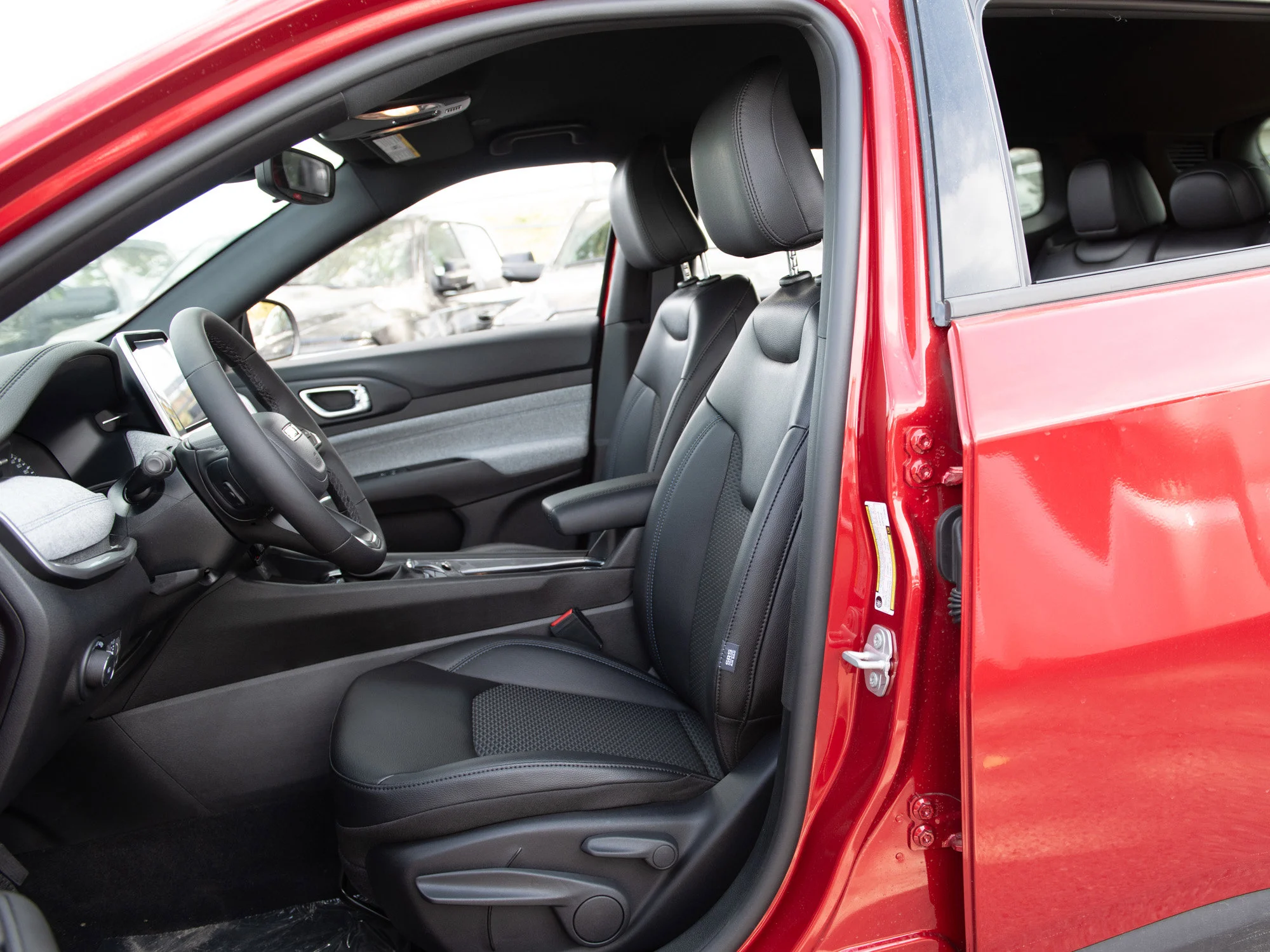 New 2026 Red Jeep North* 4x4, Remote Start, Heated Seats/Wheel, Blind-Spot Monitoring image 18