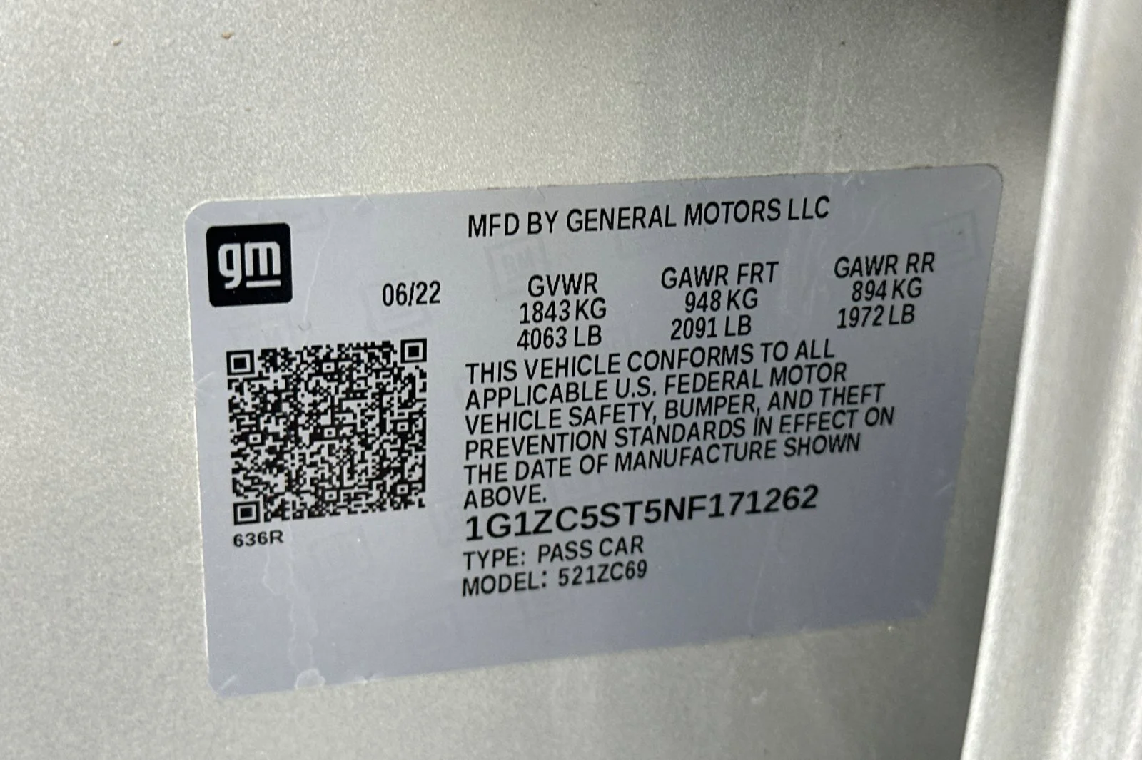 Used 2022 Silver Ice Metallic Chevrolet LS image 27