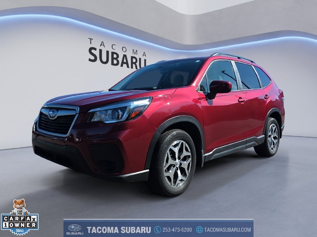 Used 2019 Red Subaru Premium image 1
