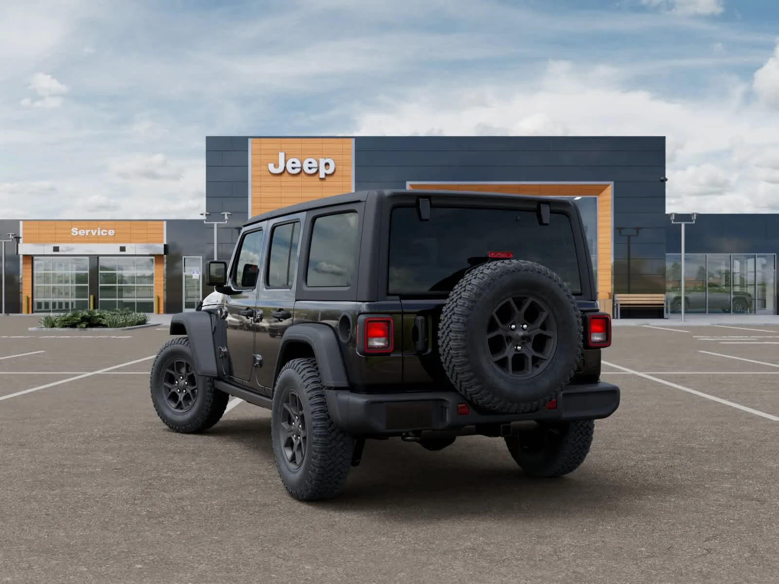 New 2026 Black Clearcoat Jeep Willys image 3