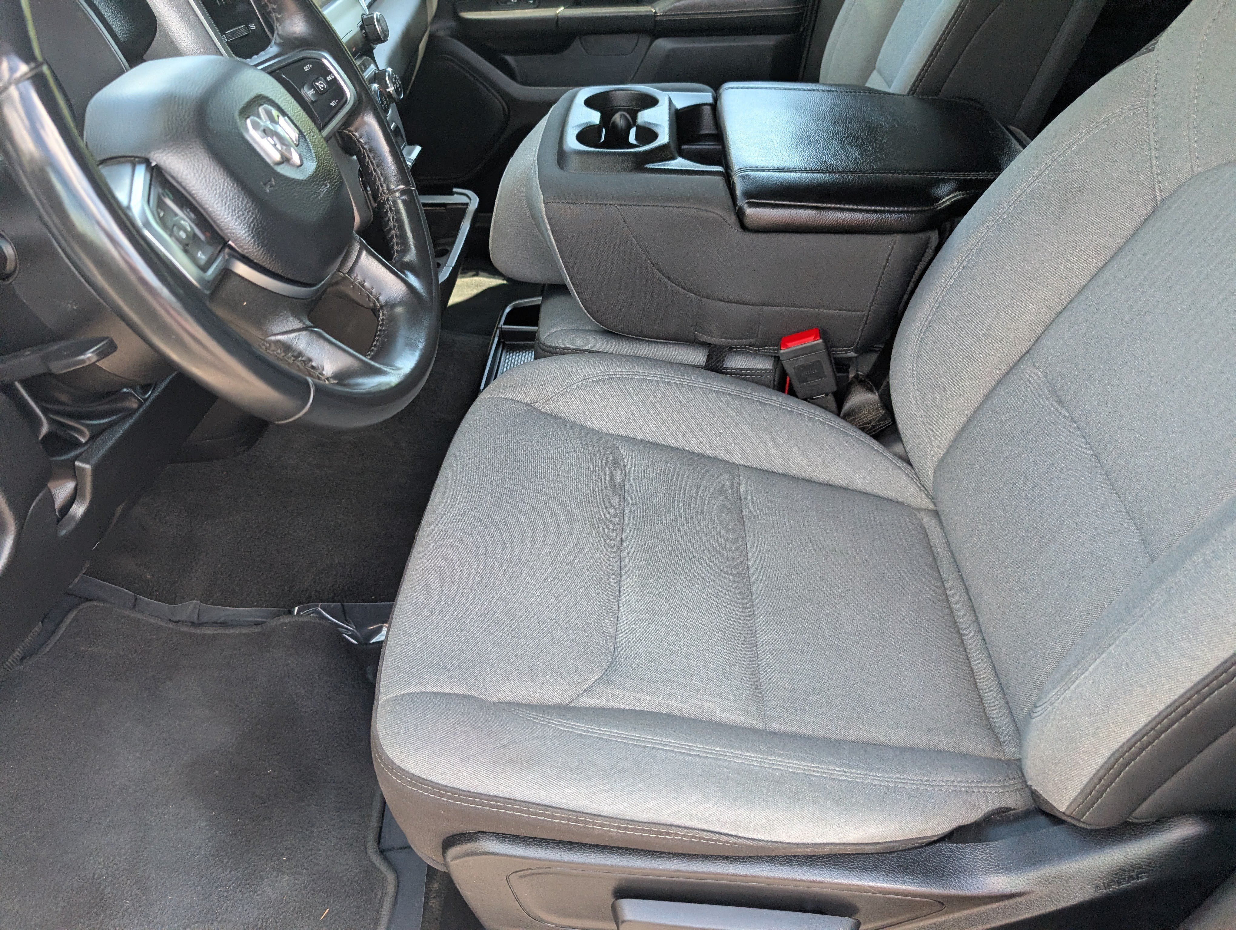 Used 2024 Bright White Clearcoat Ram Big Horn image 9