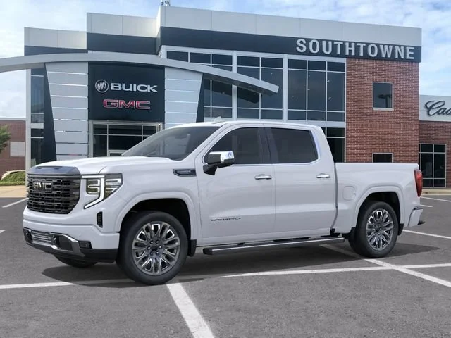 New 2026 Glacier White Tricoat GMC Denali Ultimate image 2