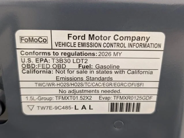 New 2026 Azure Gray Metallic Tri-Coat Ford Big Bend® image 53