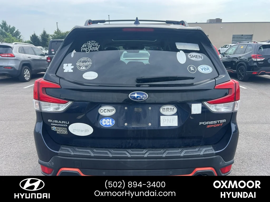 Used 2019 Dark Blue Pearl Subaru Sport image 7