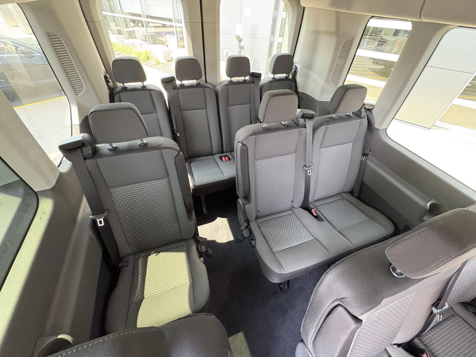 New 2026 Agate Black Metallic Ford Passenger Van XLT image 21