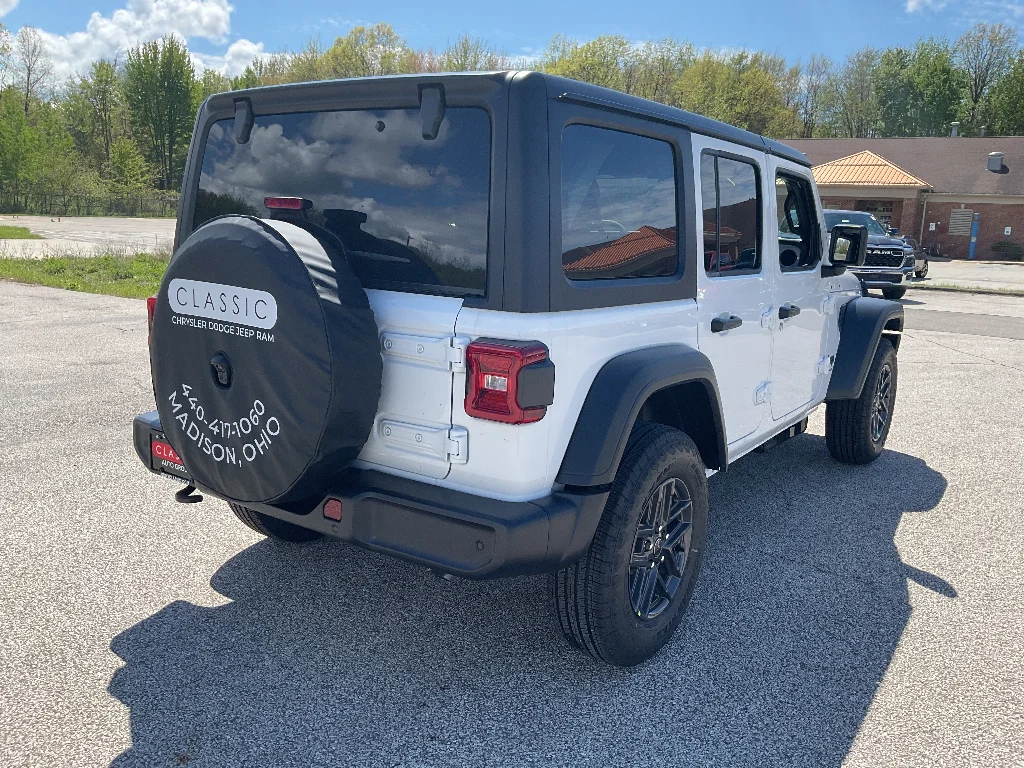 New 2026 Bright White Clearcoat Jeep Sport S image 7