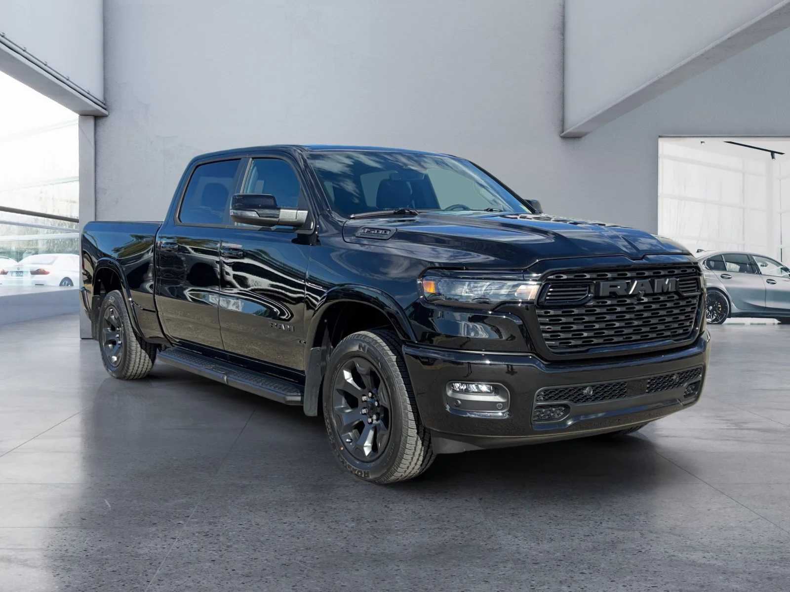 New 2027 Diamond Black Crystal Pearl Ram Big Horn image 7