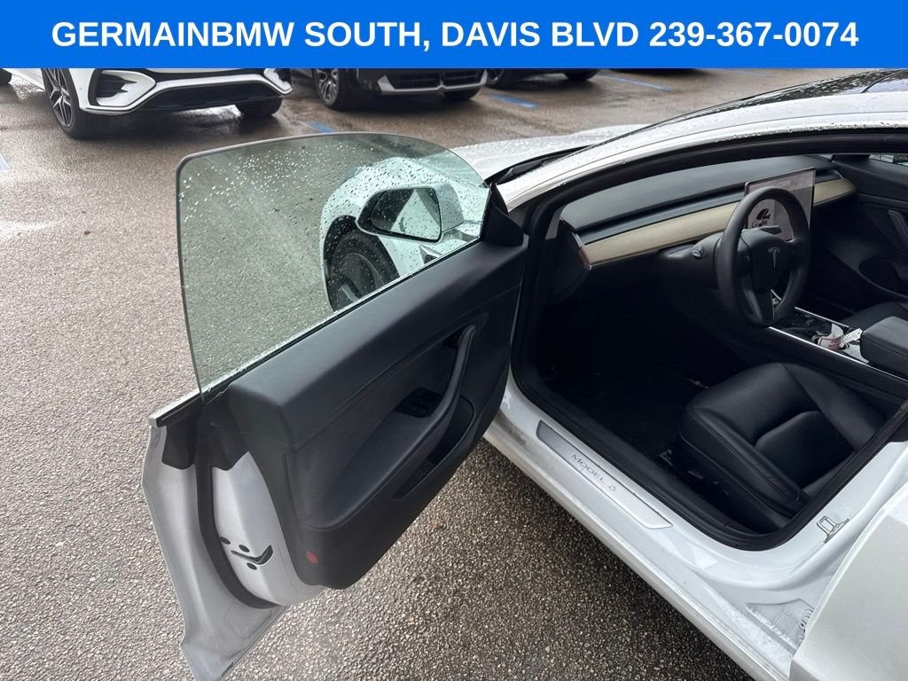 Used 2020 Pearl White Multi-Coat Tesla Standard image 9
