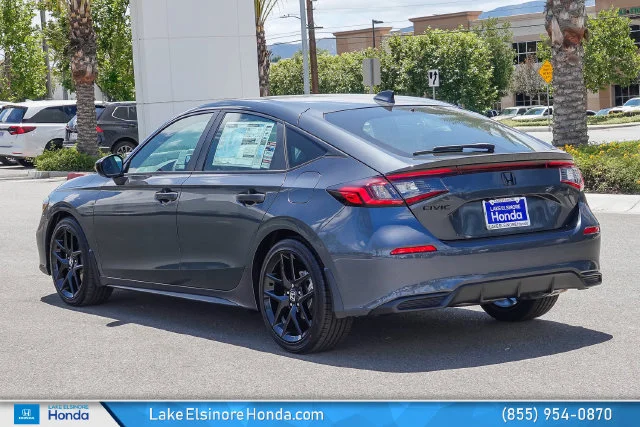 New 2026 Meteorite Gray Metallic Honda FWD Sport image 10