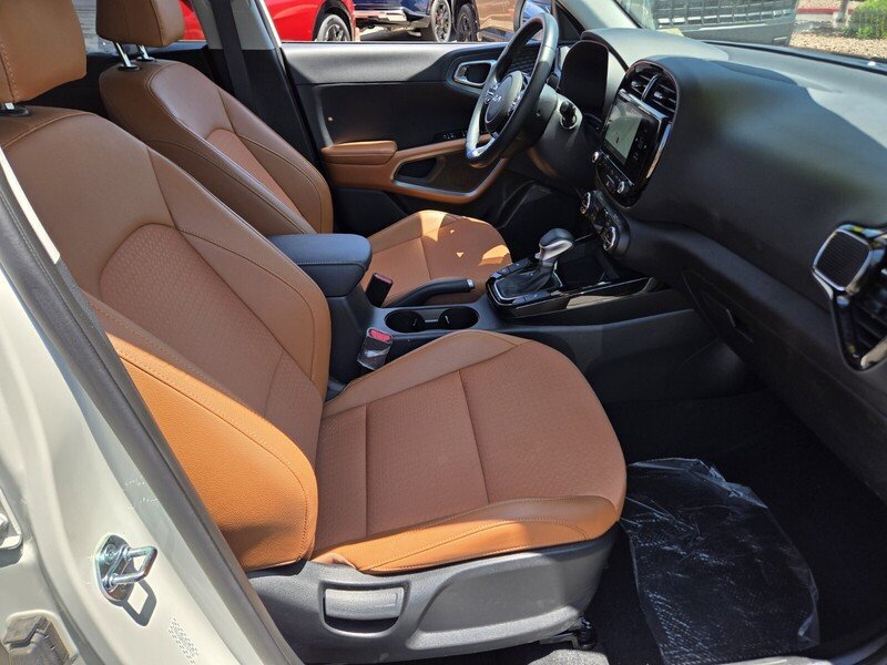 Certified Used 2025 White Kia EX image 16