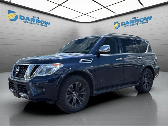 Used 2019 Blue Nissan Platinum image 1