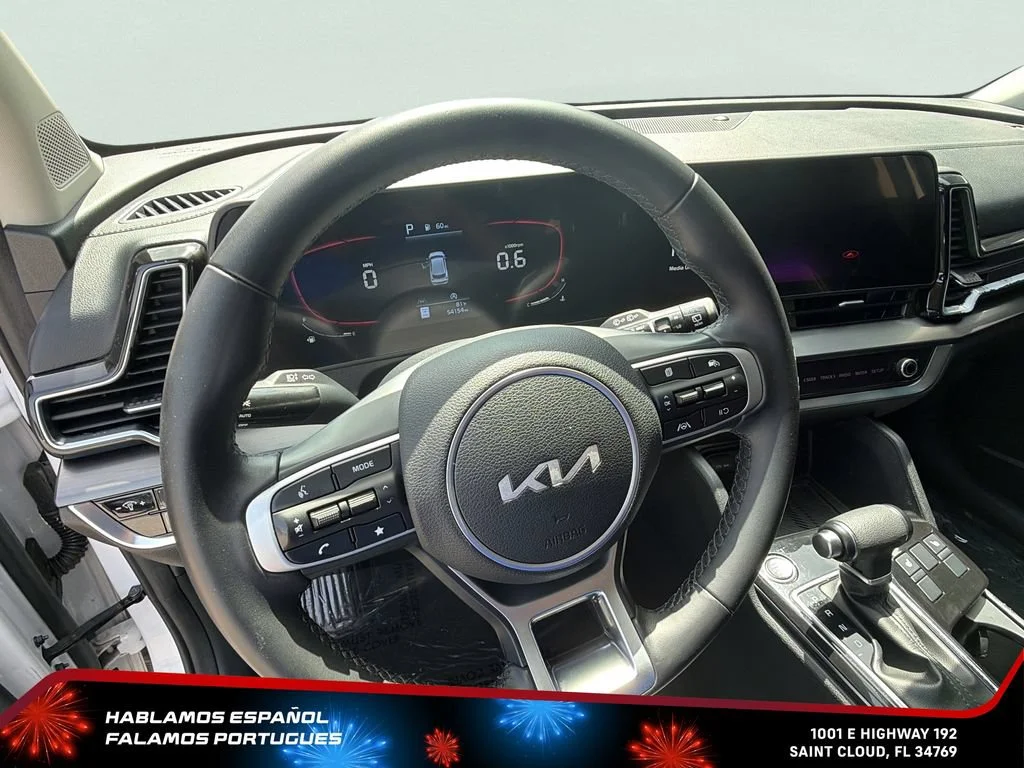 Used 2023 White Kia EX image 15