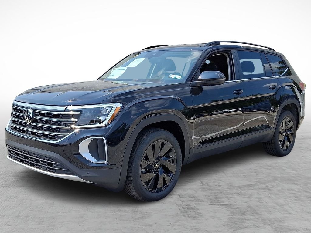 New 2026 Black Volkswagen SE w/Technology image 2