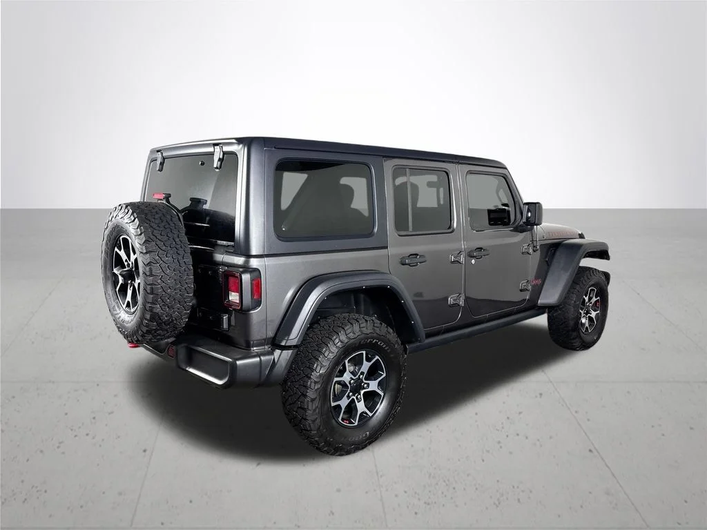 Used 2022 Gray Jeep Unlimited Rubicon image 6