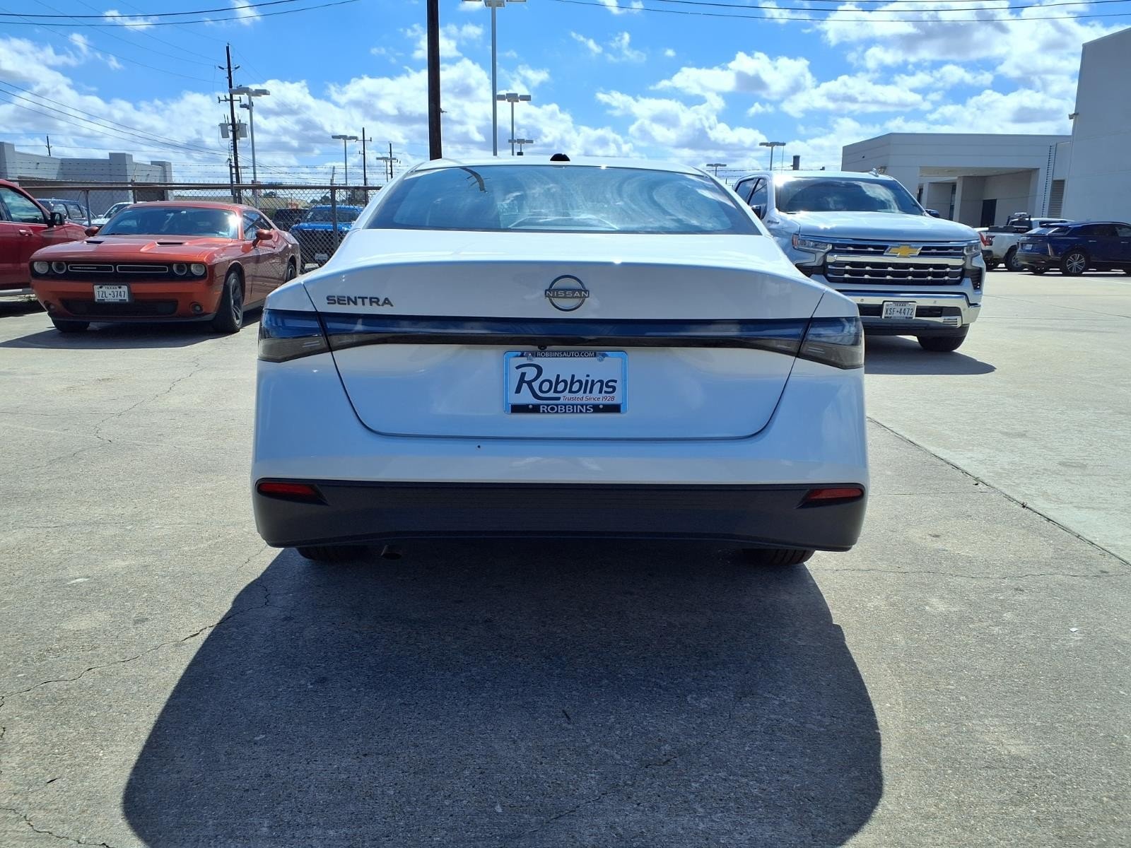 2026 Nissan Sentra SV White at Robbins Nissan
