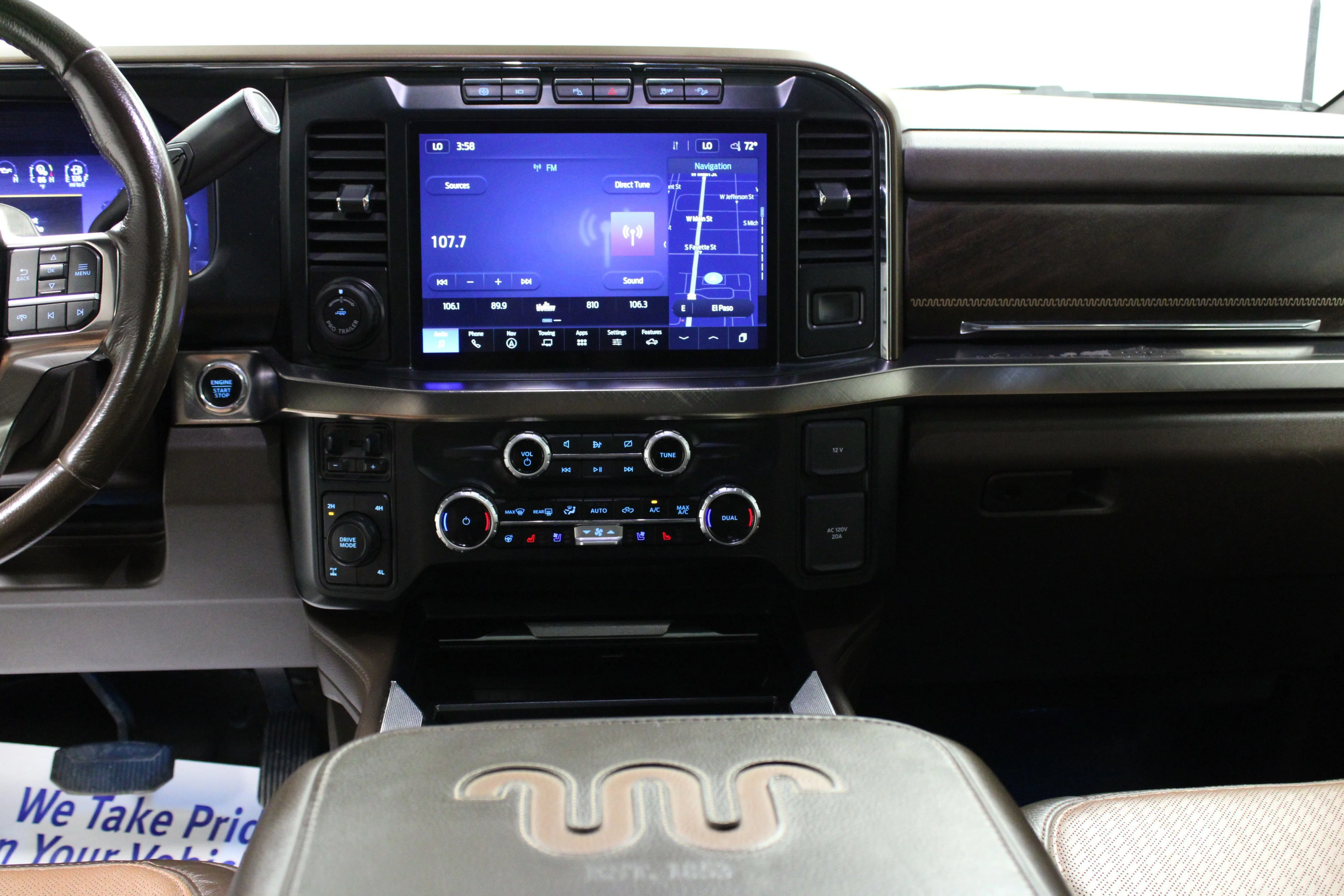 Used 2023 Agate Black Metallic Ford King Ranch image 18