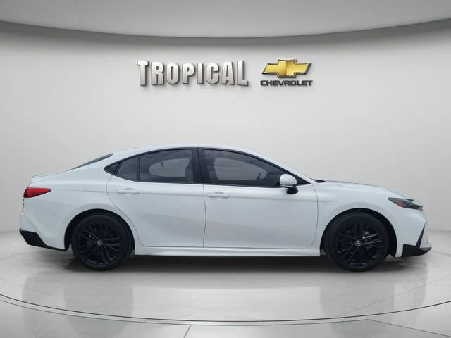 Used 2025 White Toyota LE image 6