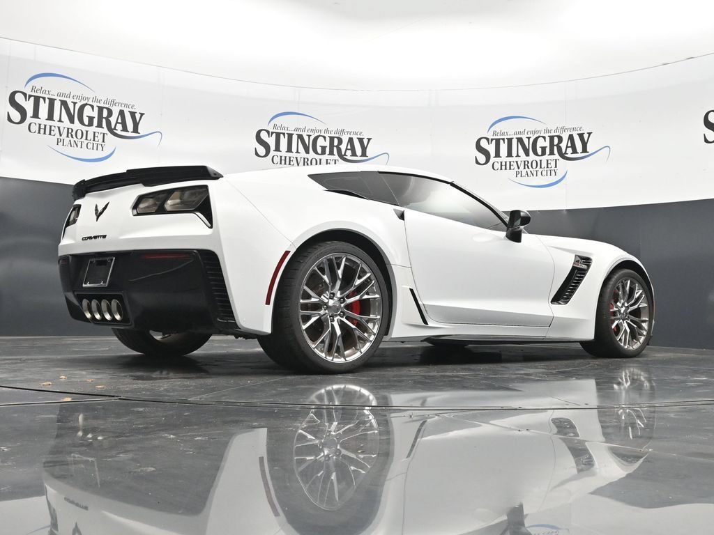 Used 2018 ARCTIC WHITE Chevrolet Z06 2LZ image 32