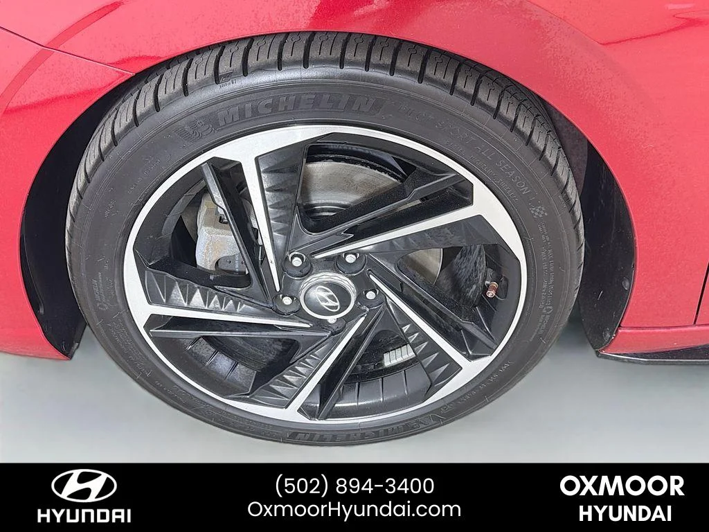Used 2021 Scarlet Red Pearl Hyundai N Line image 30