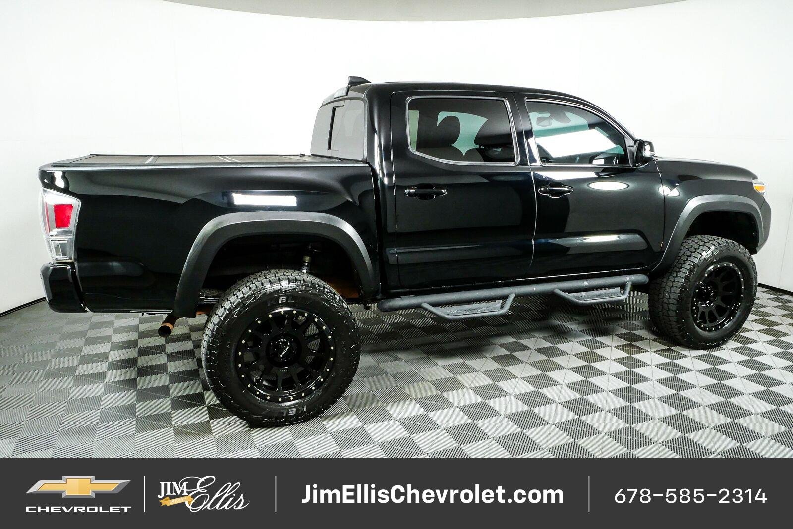Used 2021 Black Toyota TRD Off-Road image 2