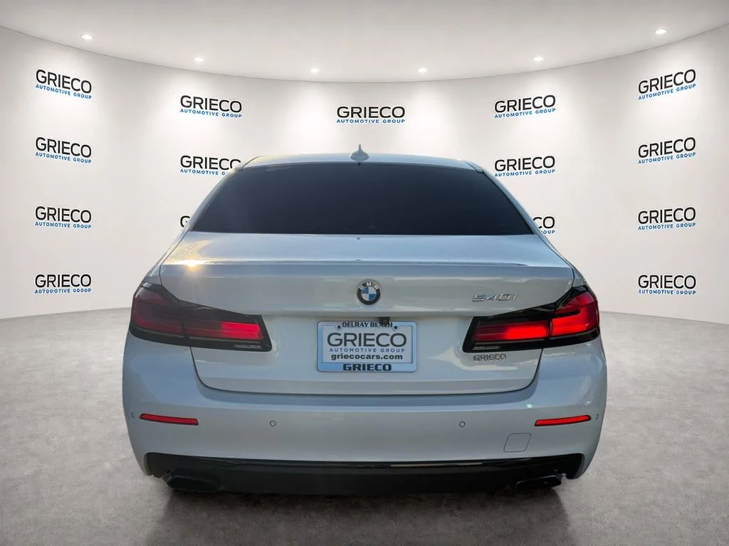 Used 2021 Mineral White Metallic BMW 540i image 6