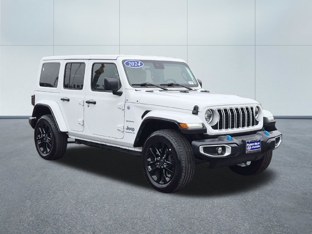 Used 2024 White Jeep Sahara 4xe image 9
