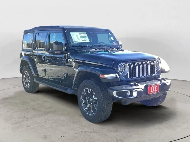 New 2026 Black Clearcoat Jeep 4-DOOR SAHARA image 8