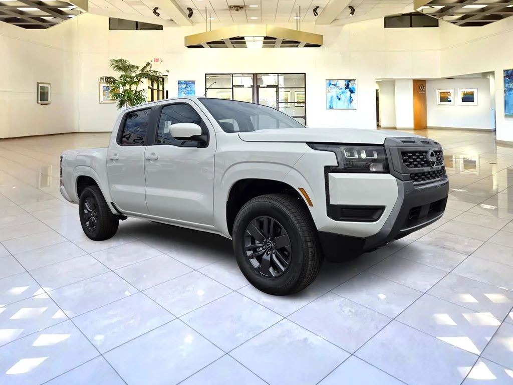 New 2026 Glacier White Nissan Crew Cab SV image 2