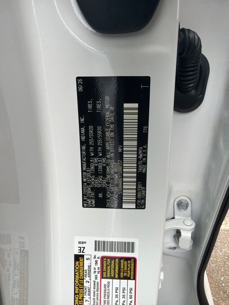 New 2026 Wind Chill Pearl Lexus  350 PREMIUM AWD image 7