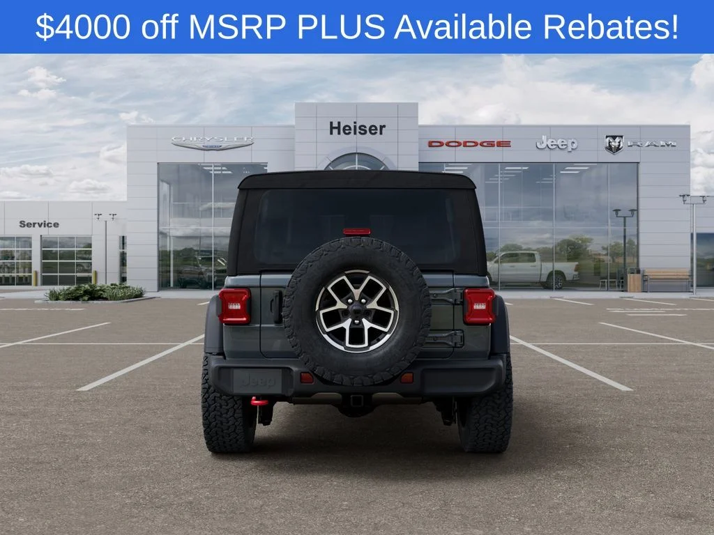 New 2026 Gray Jeep Rubicon image 7