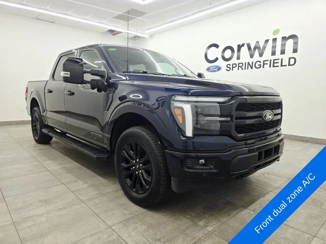 Certified Used 2025 Antimatter Blue Metallic Ford Lariat image 8
