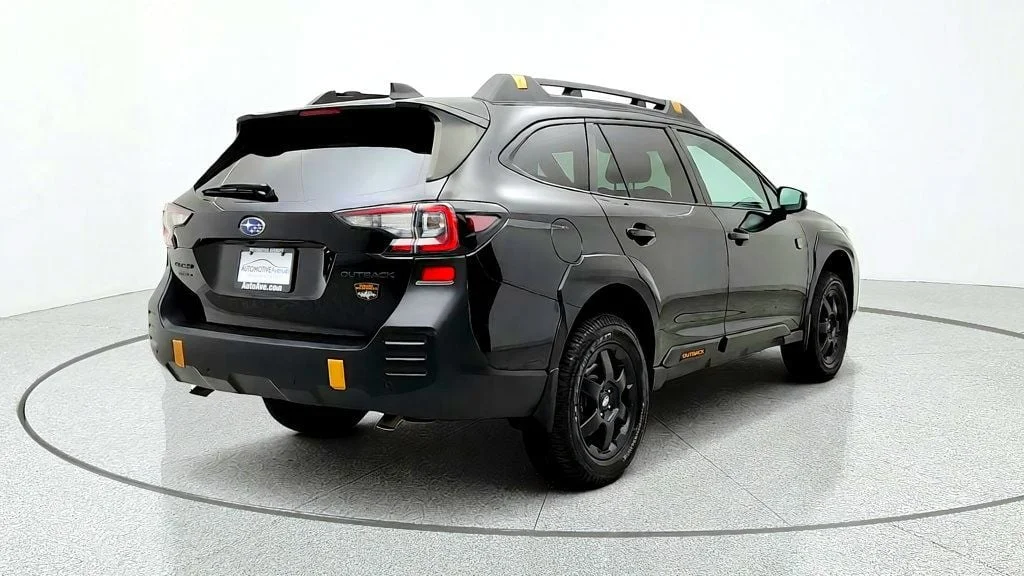 Used 2023 Crystal Black Silica Subaru Wilderness CVT w/ Power Moonroof, 11.6