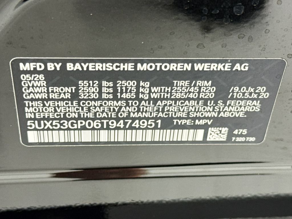 Used 2026 Black Sapphire Metallic BMW 30 xDrive image 34