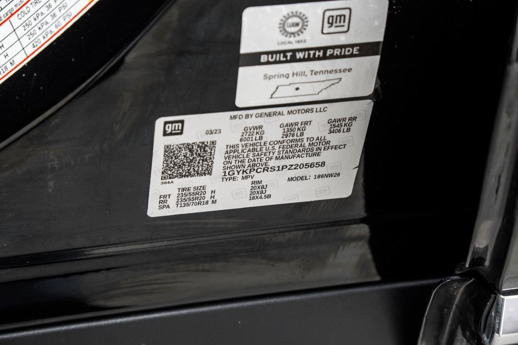 Used 2023 Black Cadillac Premium Luxury image 46