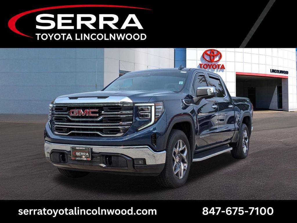 Used 2022 Blue GMC SLT image 1