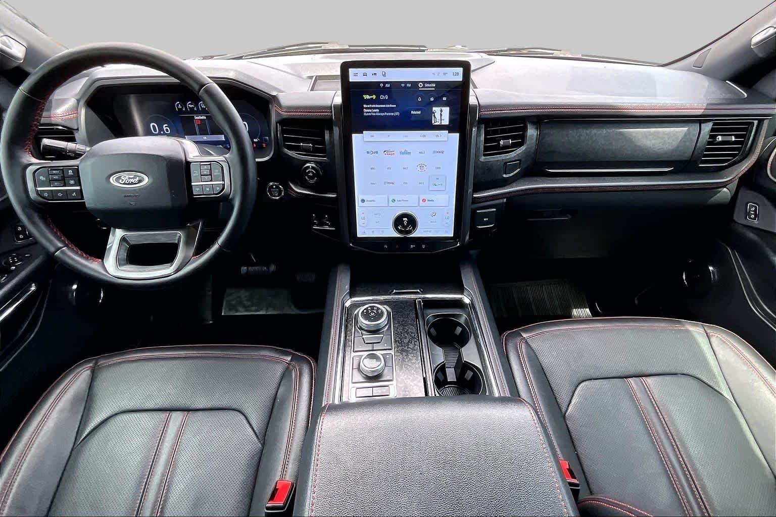 Used 2024 Dark Matter Gray Metallic Ford Limited image 16