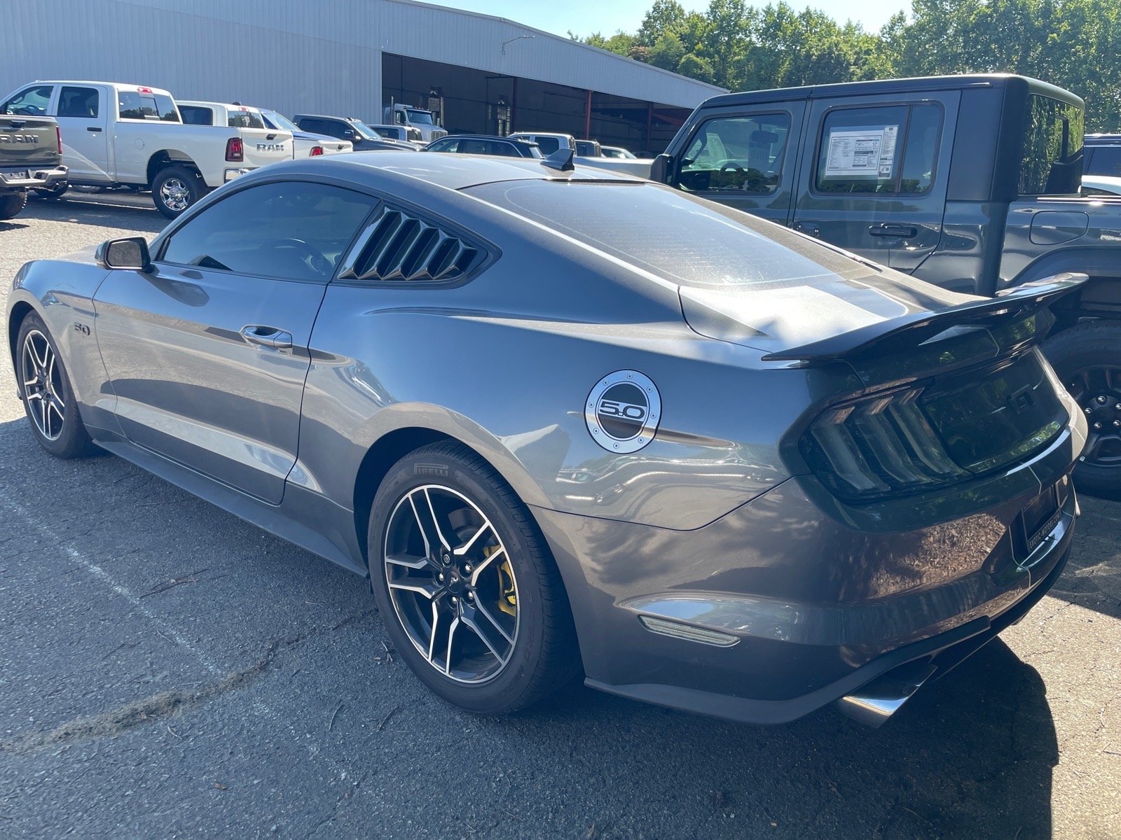 Used 2021 Gray Ford GT Premium image 4